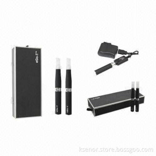 eGo-T E-cigarette Starter Kit with 3.7-4.2V Nominal Working Voltage, Sized 118 x 14mm